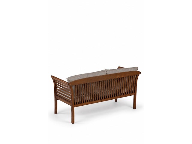Loungeset, texel gri , walnoot, grijs - afbeelding 6 van  8