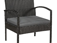 Loungeset trinidad zwart - afbeelding 8 van  11