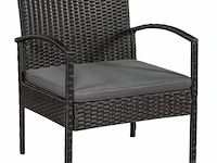 Loungeset trinidad zwart - afbeelding 8 van  11