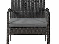 Loungeset trinidad zwart - afbeelding 9 van  11