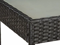 Loungeset trinidad zwart - afbeelding 3 van  11