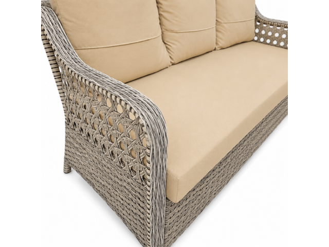 Loungeset, venice, wit/grijs, beige - afbeelding 3 van  7