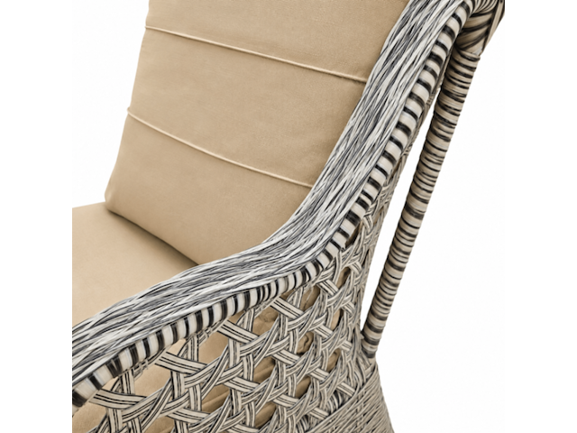 Loungeset, venice, wit/grijs, beige - afbeelding 4 van  7