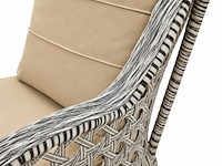 Loungeset, venice, wit/grijs, beige - afbeelding 4 van  7