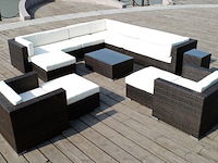 Loungeset vonato, 12-delig, bruin - afbeelding 4 van  5