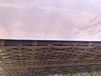 Loungeset vonato, corisa, bruin wicker - afbeelding 2 van  3