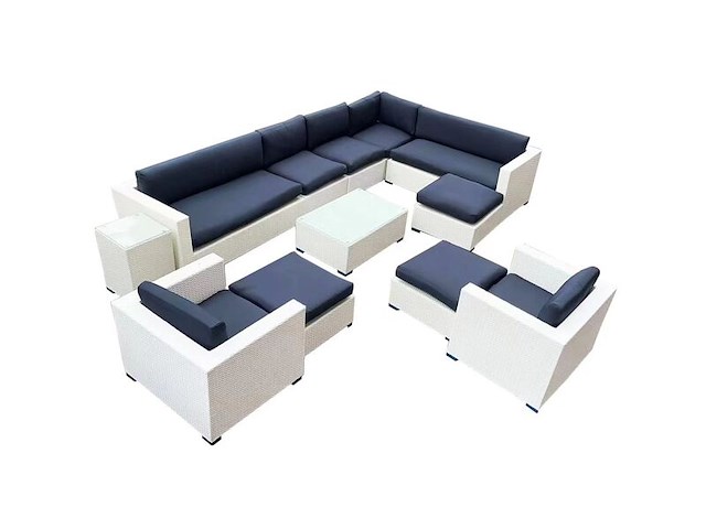 Loungeset vonato, elytra, wit - afbeelding 1 van  2