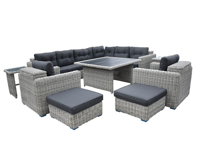 Loungeset vonato, lorica, lichtgrijs - afbeelding 3 van  3