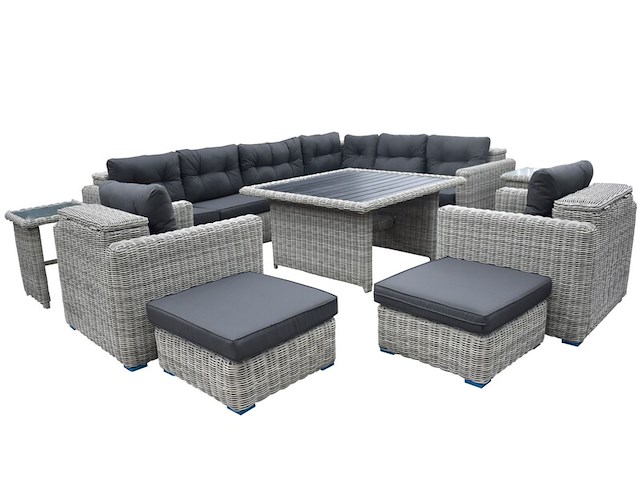 Loungeset vonato, lorica, lichtgrijs - afbeelding 1 van  3