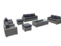 Loungeset vonato, merlano, bruin - afbeelding 1 van  2
