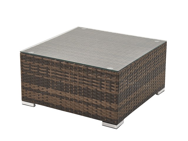 Loungeset vonato oasi bruin wicker - afbeelding 2 van  10