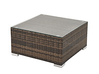 Loungeset vonato oasi bruin wicker - afbeelding 2 van  10
