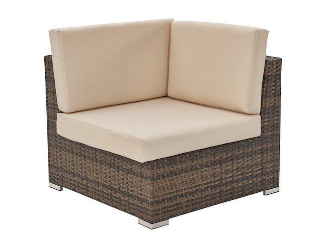 Loungeset vonato oasi bruin wicker - afbeelding 9 van  10