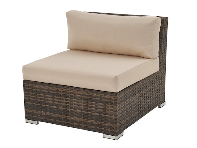 Loungeset vonato oasi bruin wicker - afbeelding 10 van  10