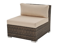 Loungeset vonato oasi bruin wicker - afbeelding 10 van  10