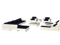 Loungeset vonato, silvano, wit - afbeelding 1 van  2