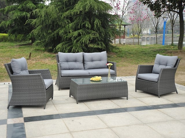 Loungeset vonato, toscano, antraciet - afbeelding 1 van  3