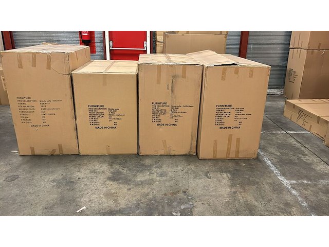 Loungeset, vonato, zenova, donkerbruin - afbeelding 2 van  2