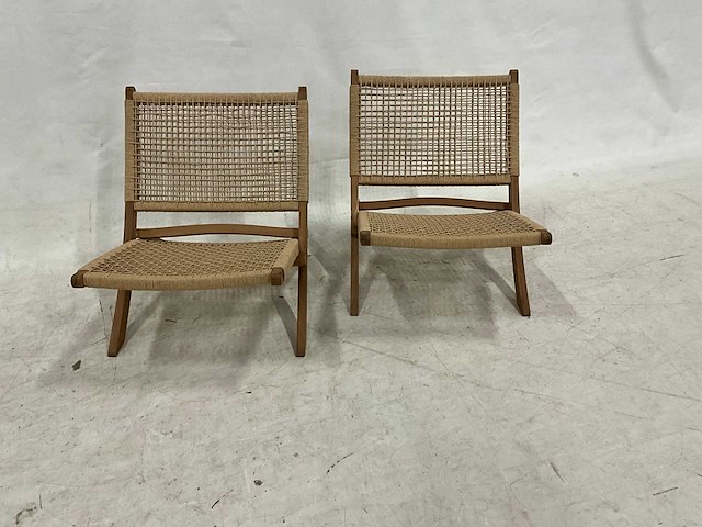 Loungestoel (2x) - afbeelding 1 van  3