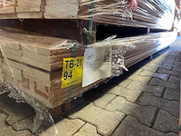 Louro vermehlo planken geschaafd 3050-3350x145x21mm (63x) - afbeelding 4 van  4