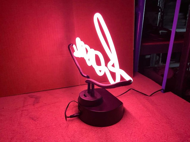 Love glas neon - afbeelding 1 van  1