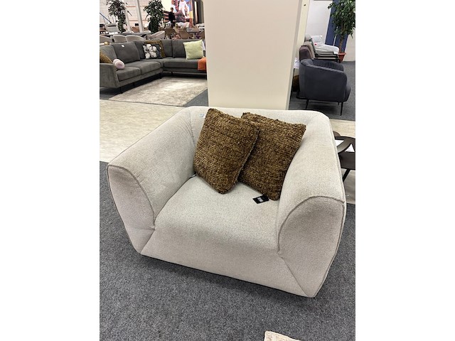 Loveseat mart, geweven, beige - afbeelding 1 van  4