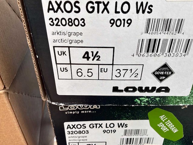 Lowa axos gtx sportschoen (4x) - afbeelding 4 van  6