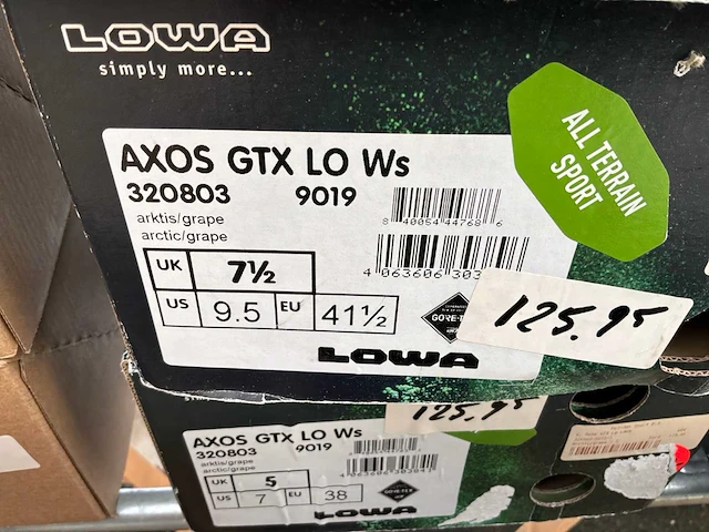 Lowa axos gtx sportschoen (4x) - afbeelding 5 van  6