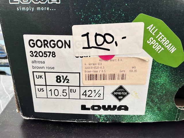 Lowa gorgon gtx wandelschoen (3x) - afbeelding 4 van  4