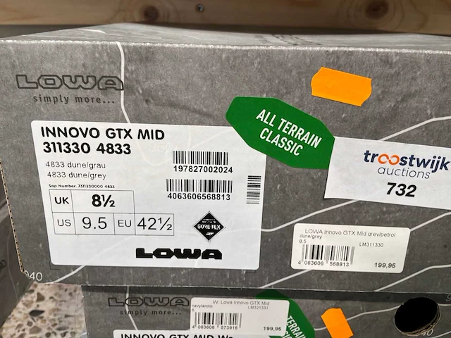 Lowa innovo gtx mid wandelschoen (3x) - afbeelding 3 van  5