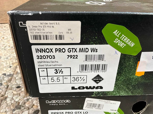 Lowa innox pro gtx wandelschoen (2x) - afbeelding 3 van  4