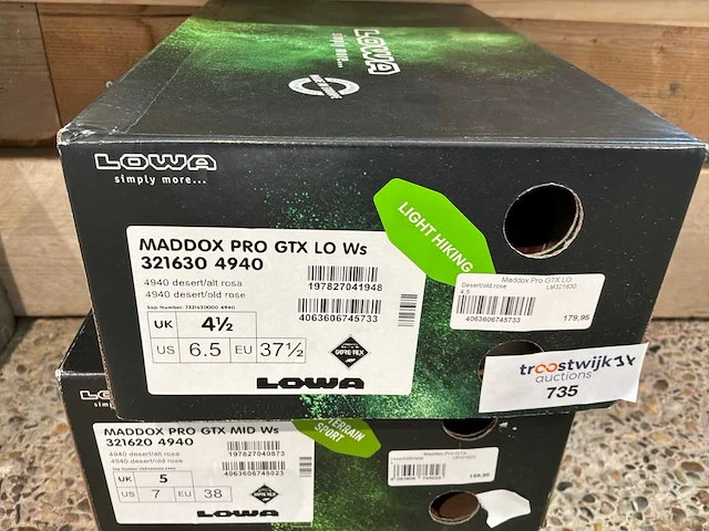 Lowa maddox pro gtx ws wandelschoen (3x) - afbeelding 3 van  5