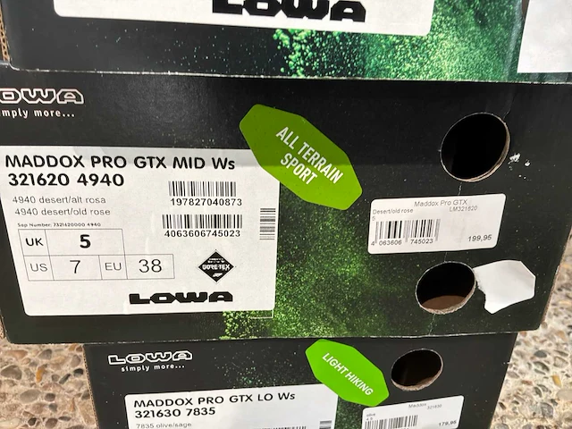 Lowa maddox pro gtx ws wandelschoen (3x) - afbeelding 4 van  5
