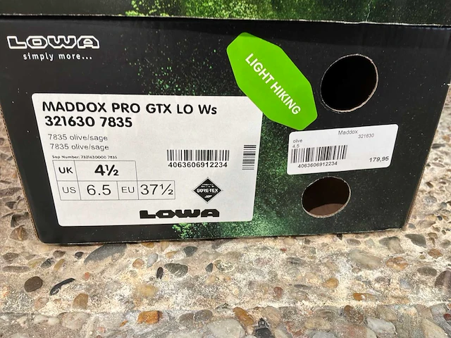 Lowa maddox pro gtx ws wandelschoen (3x) - afbeelding 5 van  5