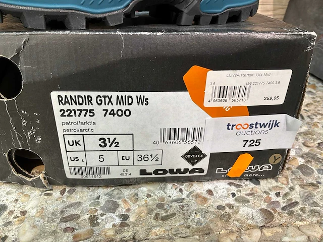 Lowa randir gtx mid ws wandelschoen 36.5 - afbeelding 3 van  3