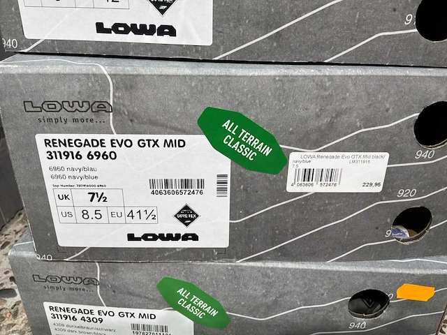 Lowa renegade evo gtx mid wandelschoen (3x) - afbeelding 4 van  5