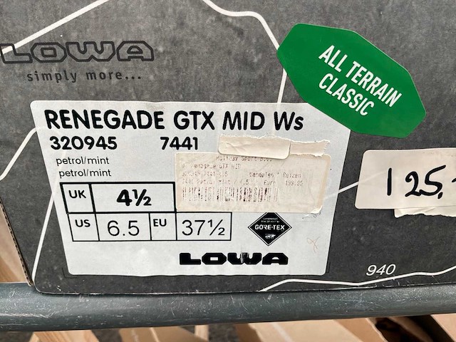Lowa renegade wandelschoen - afbeelding 4 van  4