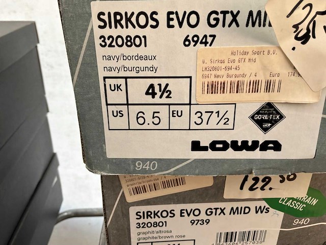 Lowa sirkos evo sportschoen (5x) - afbeelding 4 van  7