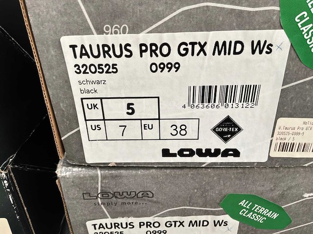Lowa taurus pro wandelschoen (3x) - afbeelding 3 van  5