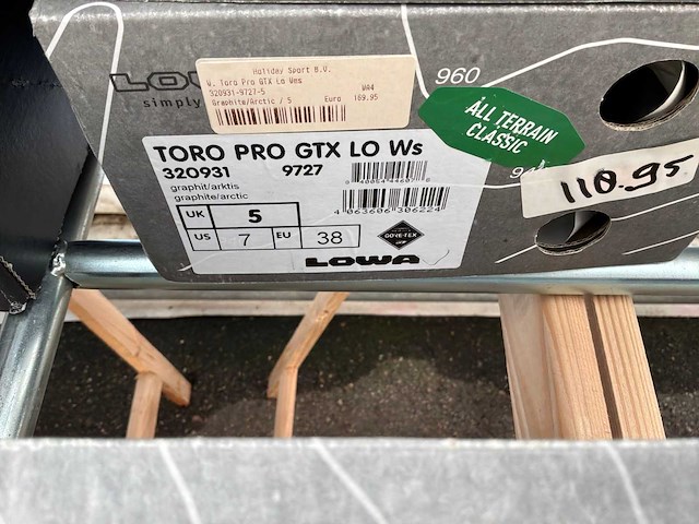 Lowa toro pro wandelschoen (4x) - afbeelding 3 van  6