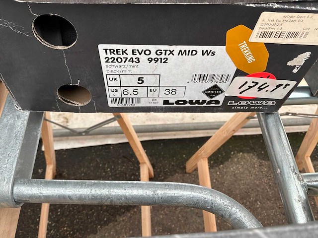 Lowa trek evo wandelschoen (4x) - afbeelding 3 van  6