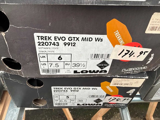 Lowa trek evo wandelschoen (4x) - afbeelding 4 van  6