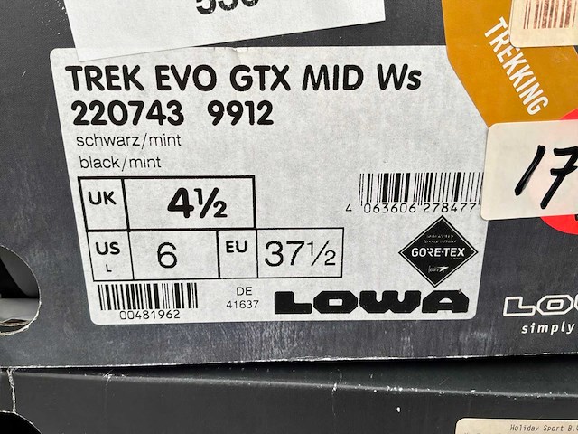Lowa trek evo wandelschoen (4x) - afbeelding 6 van  6