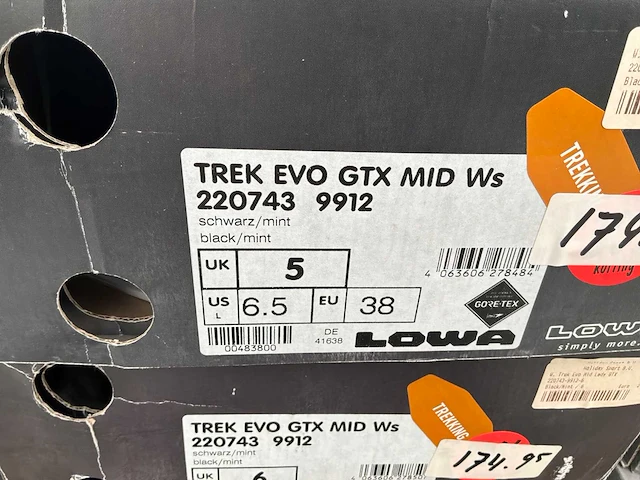 Lowa trek evo wandelschoen (4x) - afbeelding 5 van  6