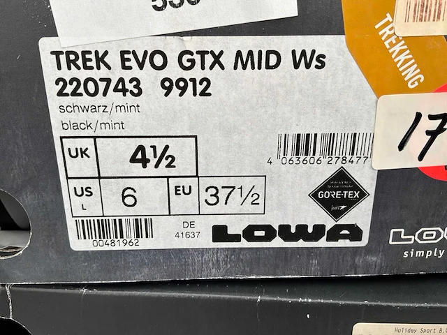 Lowa trek evo wandelschoen (4x) - afbeelding 6 van  6