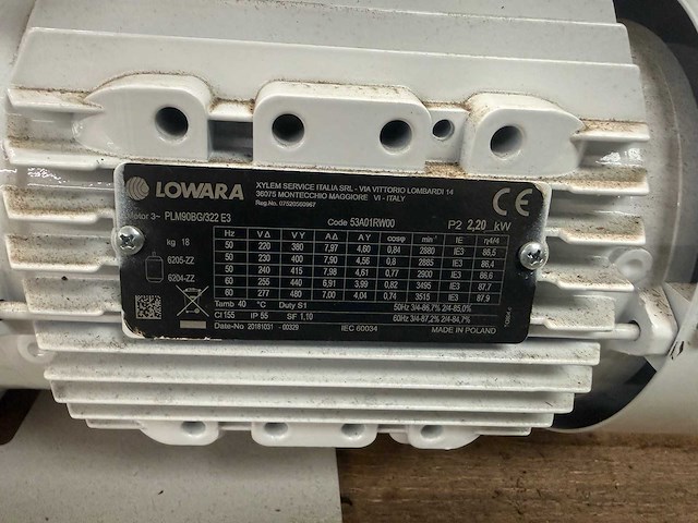 Lowara - 2018 - cea3706/1/d - waterpomp - afbeelding 3 van  4