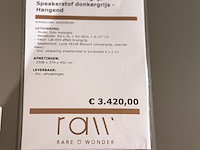 Lowboard castelijn, solo, bruingrijs, hangend - afbeelding 2 van  9