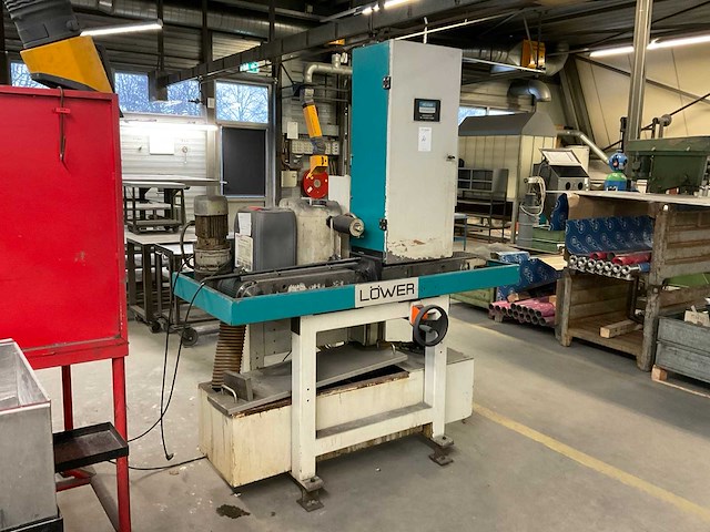 Löwer bandslijpmachine - afbeelding 2 van  11