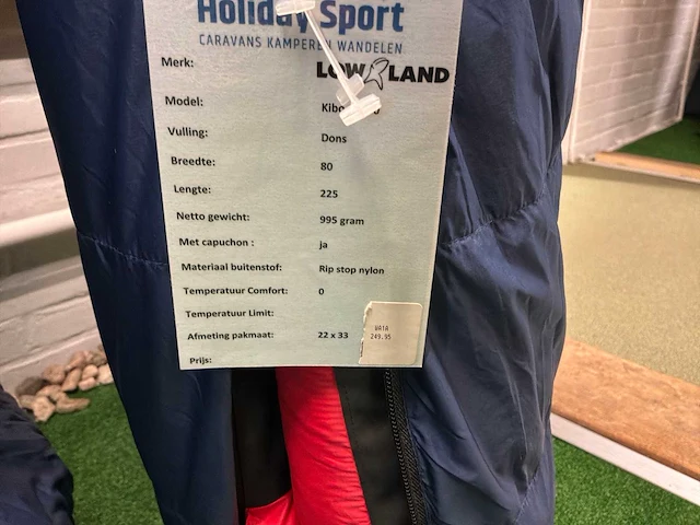 Lowland kibo zero 0 / compact blanket slaapzak (2x) - afbeelding 4 van  4
