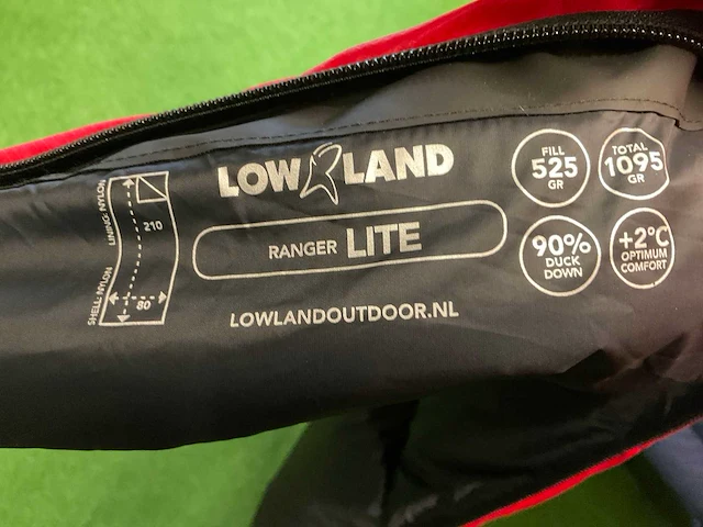 Lowland type ranger lite & companion cc2 slaapzak (2x) - afbeelding 2 van  3